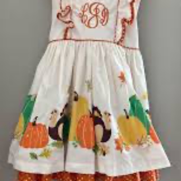 Eleanor Rose Turkey Dress - NOT MONNOGRAMMED - Picture 1 of 3